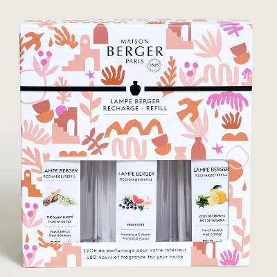 Triopack Estival mit je 250ml Eau des Menthes & Zeste d´ Orange verte & Zeste de Verveine