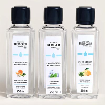 Triopack Estival mit je 250ml Eau des Menthes & Zeste d´ Orange verte & Zeste de Verveine